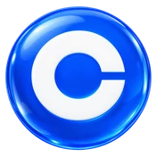 Coinbase logo (brokerage)